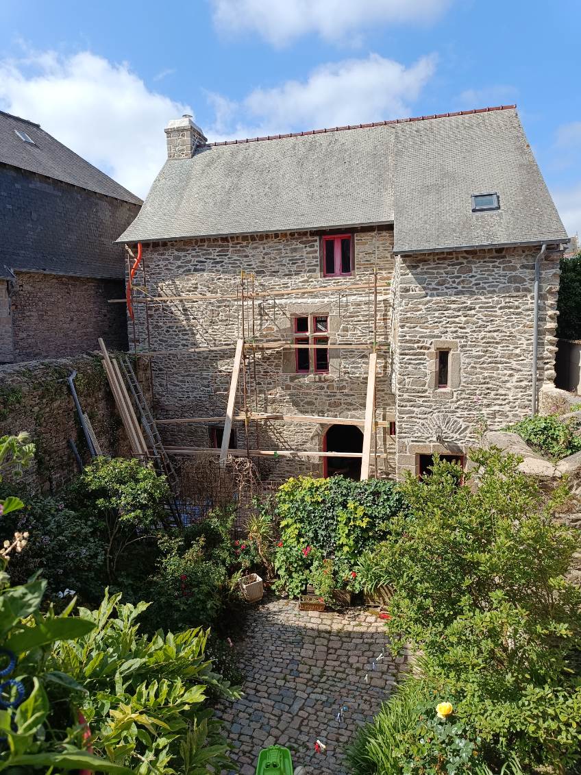 Rejointement de la maison