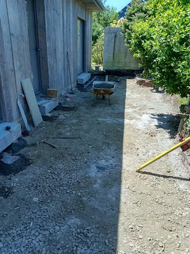 Création dallage en pierre Port Blanc